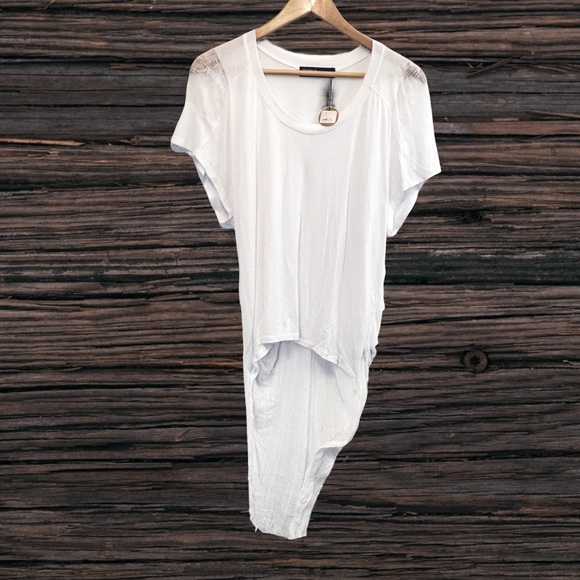 White Short Sleeve Tee - Picture 1 of 4